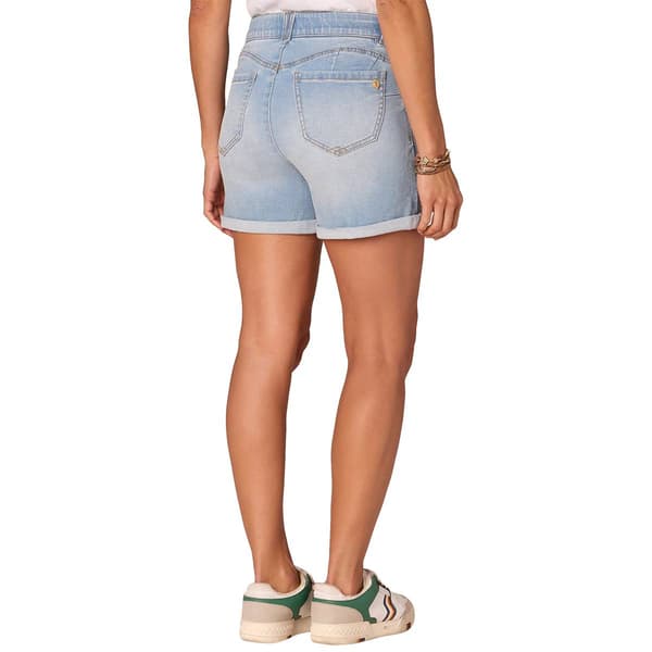 Womens Democracy "Ab"solution&#174; Mid-Rise Denim Shorts