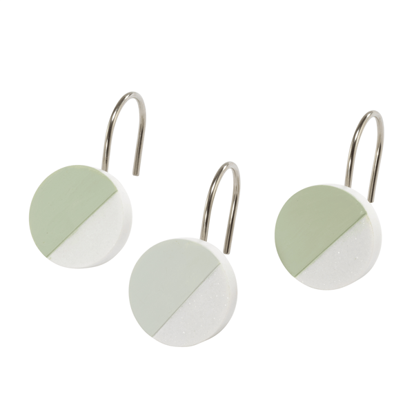 Nicole Miller Tropiluxe Shower Hooks Set - image 