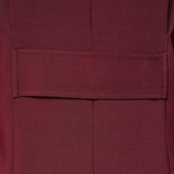 Womens DKNY Long Sleeve Solid One Button Blazer