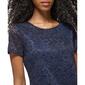 Womens Tommy Hilfiger Lace Short Sleeve Blouse - image 2