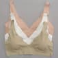 Womens Danskin 3Pk Microfiber Lounge Bralette - DS6739-3PKAD - image 1