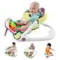 Fisher-Price&#40;R&#41; Purple Monkey Deluxe Sit-Me-Up with Toy Bar - image 1