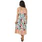 Womens Absolutely Famous Floral Ruffle Tier Midi Dress - image 2