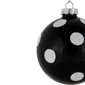 Northlight 2pk. Polka Dot Christmas Glass Ball Ornaments - image 4