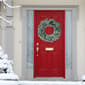 Puleo International 24in. Glitter Needle Christmas Wreath - image 1
