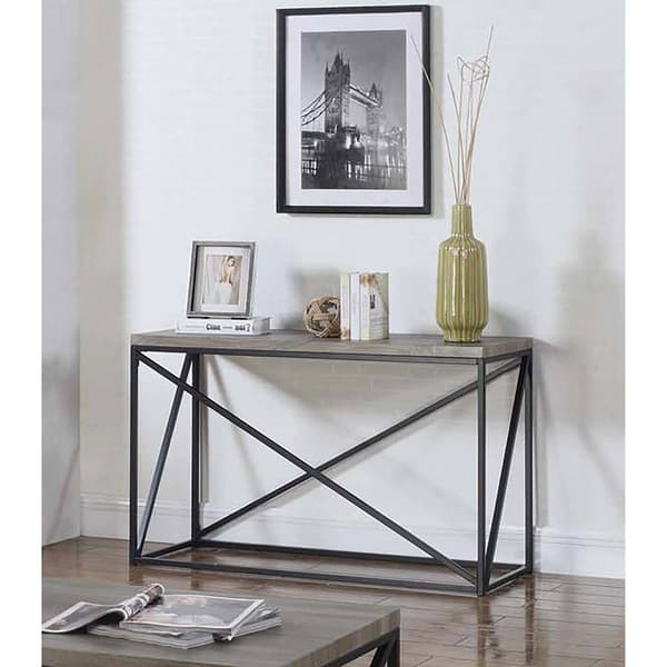 Coaster Rectangular Sofa Table - Sonoma Grey