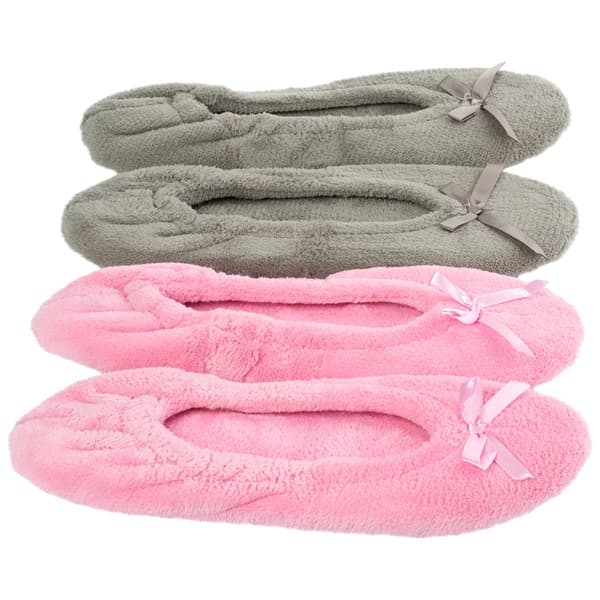 Womens Nanette Lepore 2pk. Ballerina Slippers