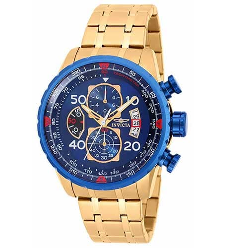 Mens INVICTA  Aviator Quartz Chronograph Watch - 19173 - image 