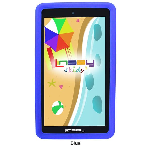 Kids Linsay 7in. Quad Core Tablet With Defender Case