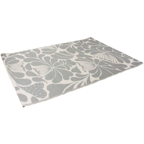 Northlight Seasonal Floral Rectangular Indoor/Outdoor Area Rug