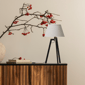 Infibrite 27in. Architectural Tripod Table Lamp w/ Textured Shade - image 4