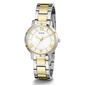 Womens Guess Silver/Gold-Tone White Dial Watch - GW0404L2 - image 5