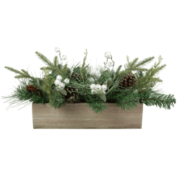 Northlight Mixed Pine with Pinecones Christmas Floral Arrangement