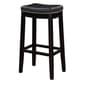 Linon Home Decor Claridge Patches Bar Stool- Black - image 1