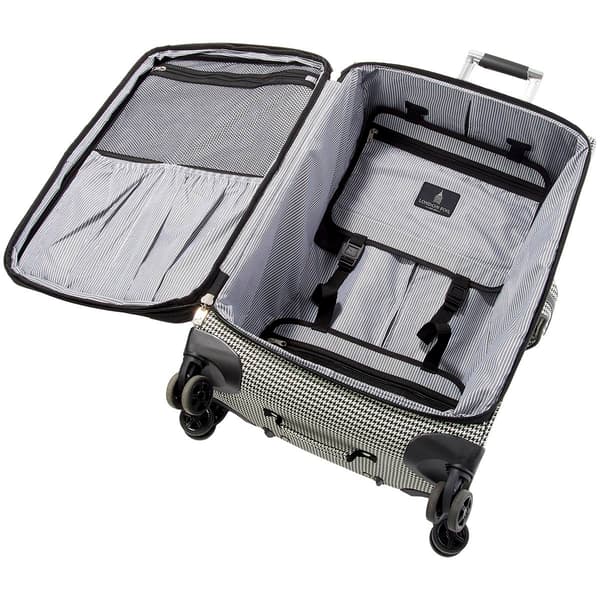 London Fog Oxford III 20in. Carry-On Spinner - Black