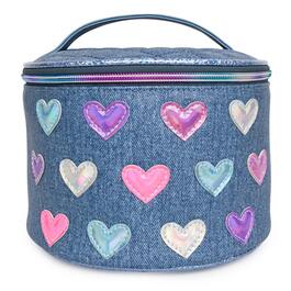 OMG Accessories Hearts Train Travel Pouch