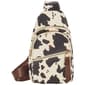 DS Fashion NY Sling Bag Crossbody with Web Strap - Cow - image 2
