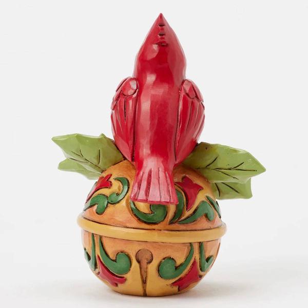 Jim Shore Cardinal on Jingle Bell