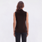 Womens Kasper Sleeveless Solid Knot Neck Blouse - image 2