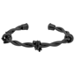 Mens Lynx Stainless Steel Barb Wire Cuff Bangle Bracelet - image 1