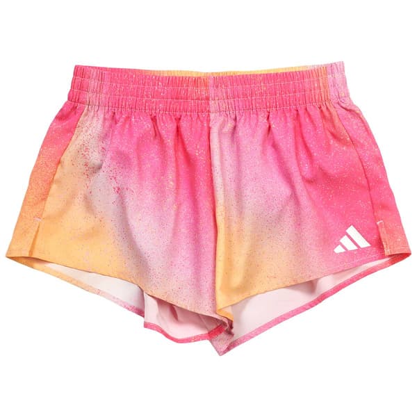Girls (7-16) adidas® Woven Paint Splatter/Ombre Shorts