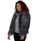 Petite Skye’s the Limit Icy Blue Sparkle Leopard Jacket - image 3