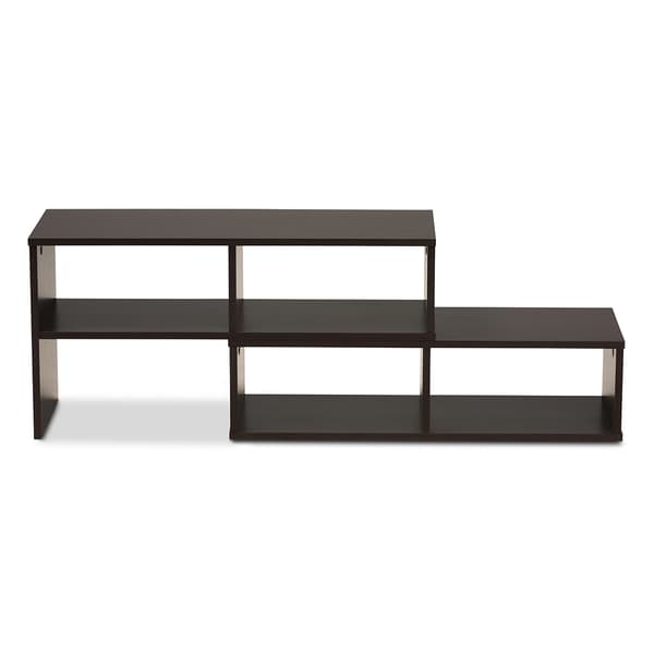 Baxton Studio Andor Adjustable 2 Piece Wood TV Stand