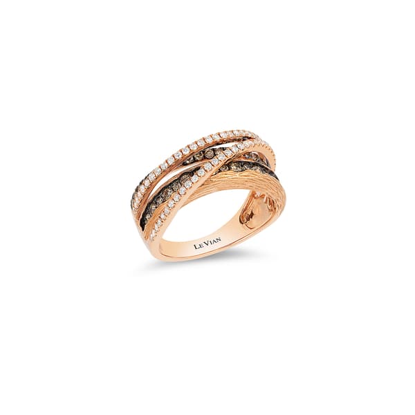 Le Vian(R) 14kt. Rose Gold 1/2ctw. Diamond Ring - image 