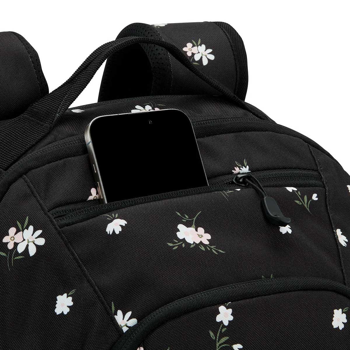 High Sierra Swoop Signature Floral Backpack - Black