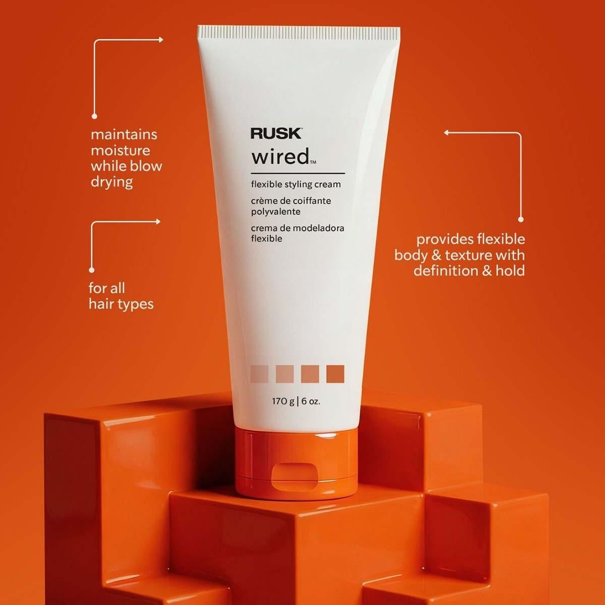 Rusk Wired Flexible Styling Creme
