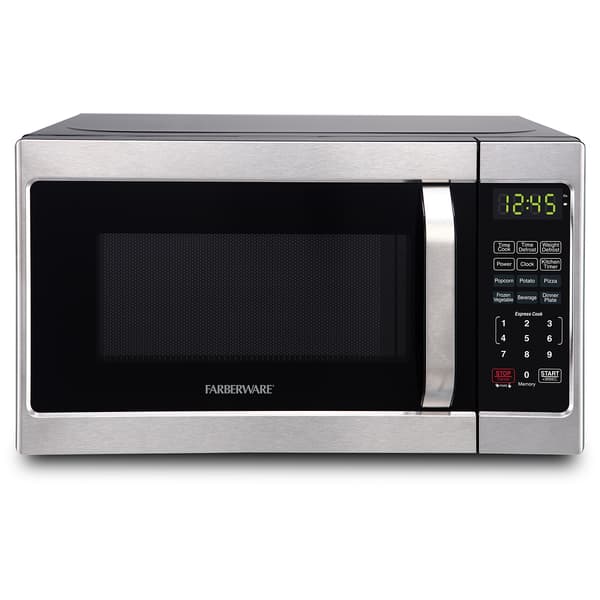 Farberware&#40;R&#41; .7 Cu. Ft. Brushed Stainless Microwave