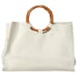 SOL and MER Beaded Bamboo Handle Tote - image 3