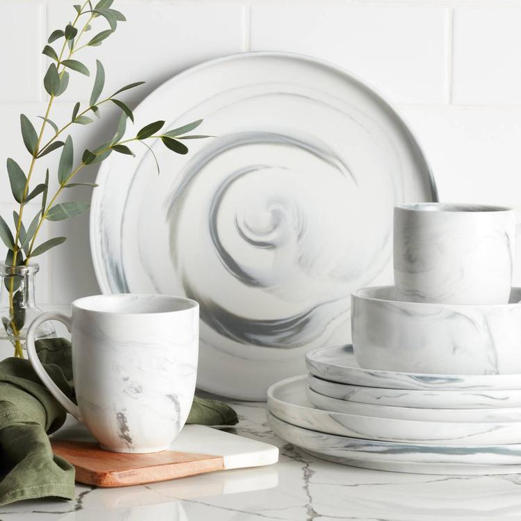 Stone Lain Brighton 16pc. Porcelain Dinnerware Set