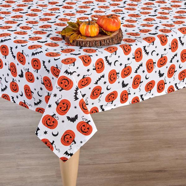 Tossed Pumpkins Tablecloth - image 