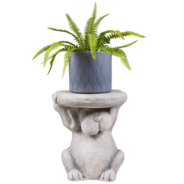 Northlight Dog Outdoor Garden Plant Stand