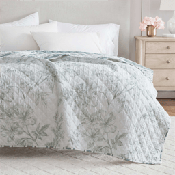 Martha Stewart Vine Flora Throw Blanket
