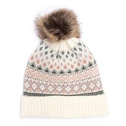 Womens MUK LUKS(R) Wool Blend Cuff Cap