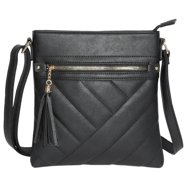NICCI Quilt Crossbody Bag - image 