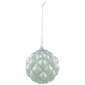 Northlight 4.5in. Iridescent Blue Glass Christmas Ball Ornament - image 2