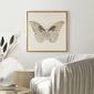 Artisan Home Metallic Brushed Butterfly Canvas Wall D&#233;cor - image 2