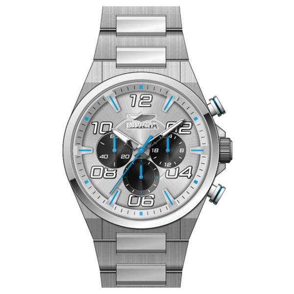 Mens Invicta Speedway Silver Dial VD54 Quartz Watch - 50423 - image 