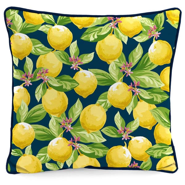 Jordan Manufacturing Lemons Outdoor Throw Pillow - image 