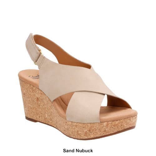 Womens Clarks® Annadel Eirwyn Wedge Sandals