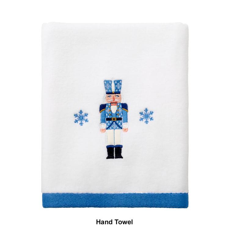 Avanti Nutcracker Trellis Towel Collection
