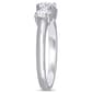 14kt. White Gold 1ctw. Lab Grown Diamond Ring - image 2