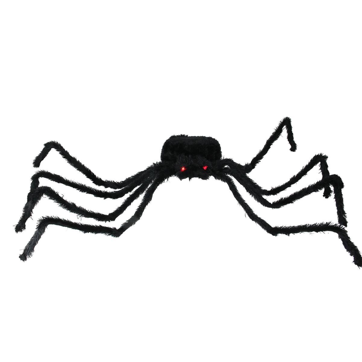 Northlight Seasonal 44in. Lighted Black Spider Halloween...
