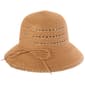 Womens Madd Hatter See Thru Band Down Brim Hat - image 1