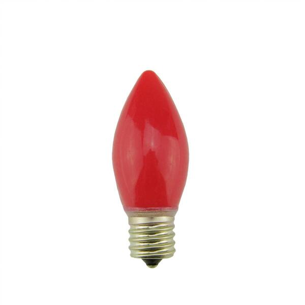 Sienna C9 Opaque Red Christmas Replacement Bulbs - Set of 4 - image 