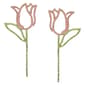 Betsey Johnson Spring Chick Tulip Statement Earrings - image 2
