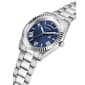 Mens Guess Silver Coin Edge Bezel Watch - GW0265G7 - image 4